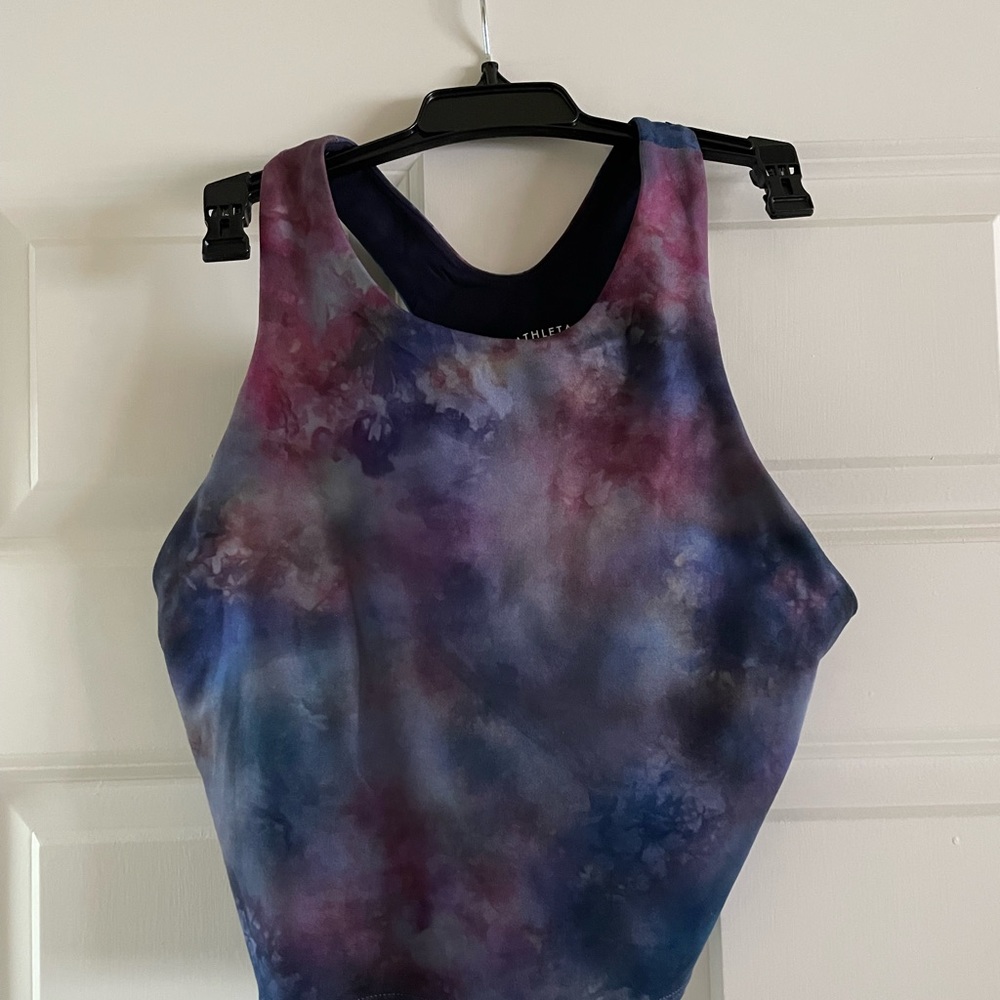 Crop top workout bra